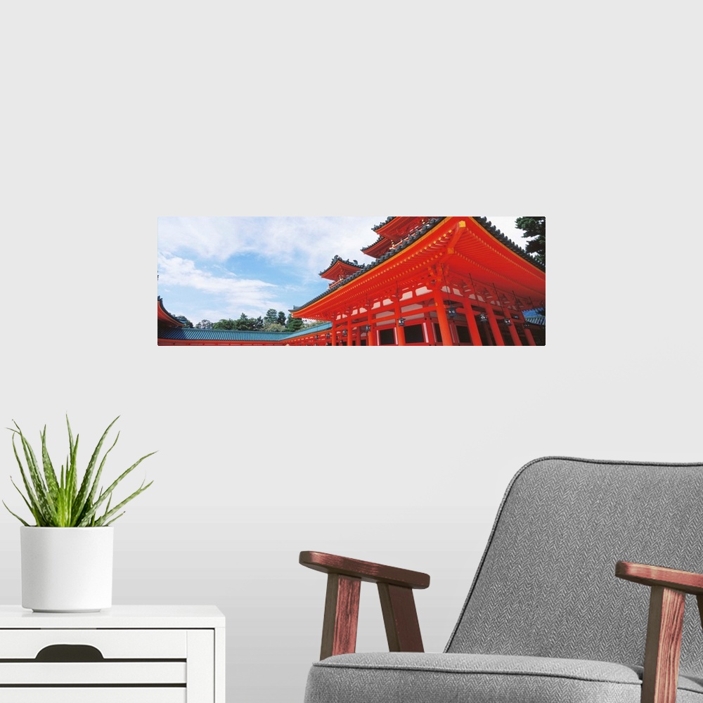 A modern room featuring Heian Shrine Kyoto Japan