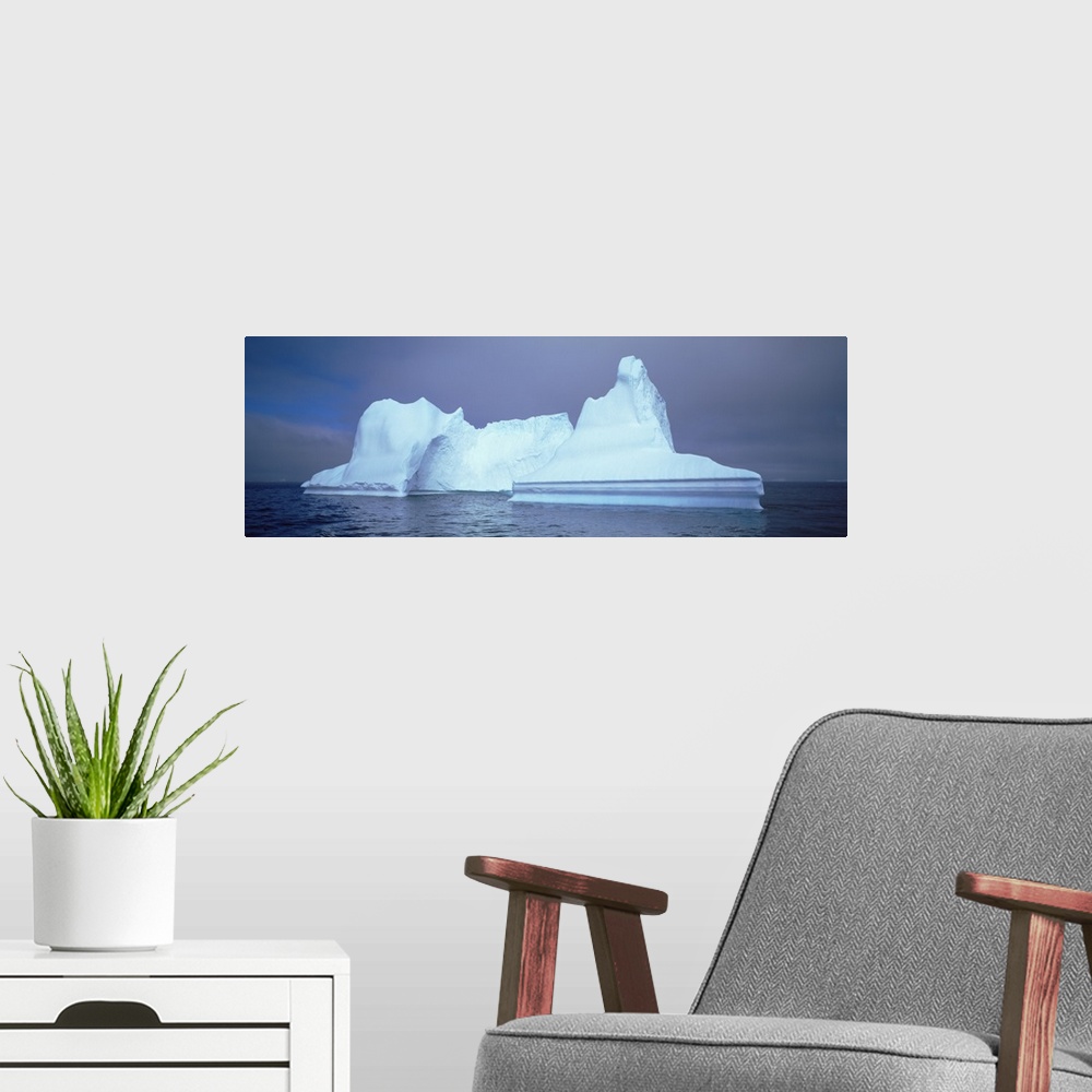A modern room featuring Icebergs in the sea, Weddell Sea, James Ross Island