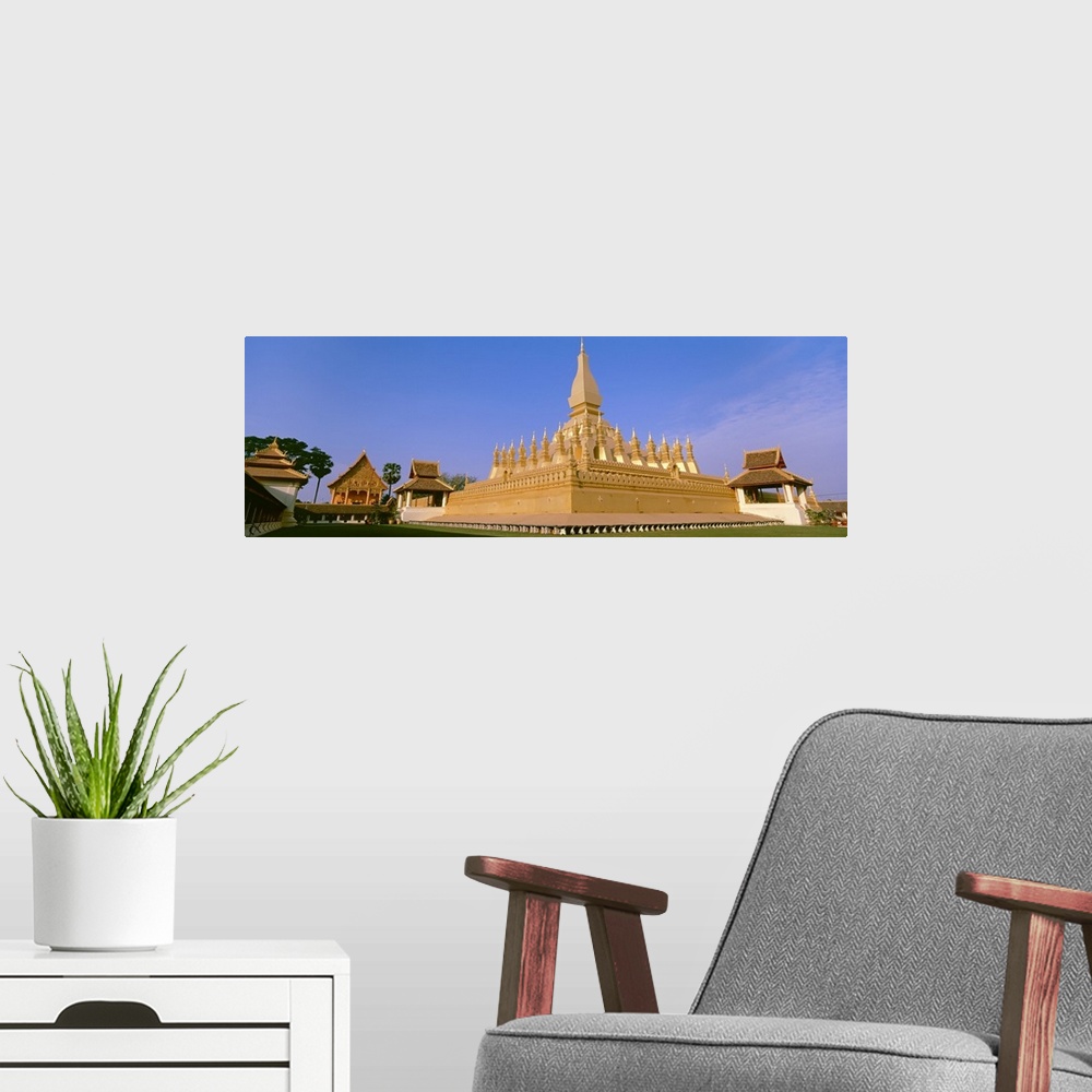 A modern room featuring Laos, Vientiane, Pha That Luang Temple