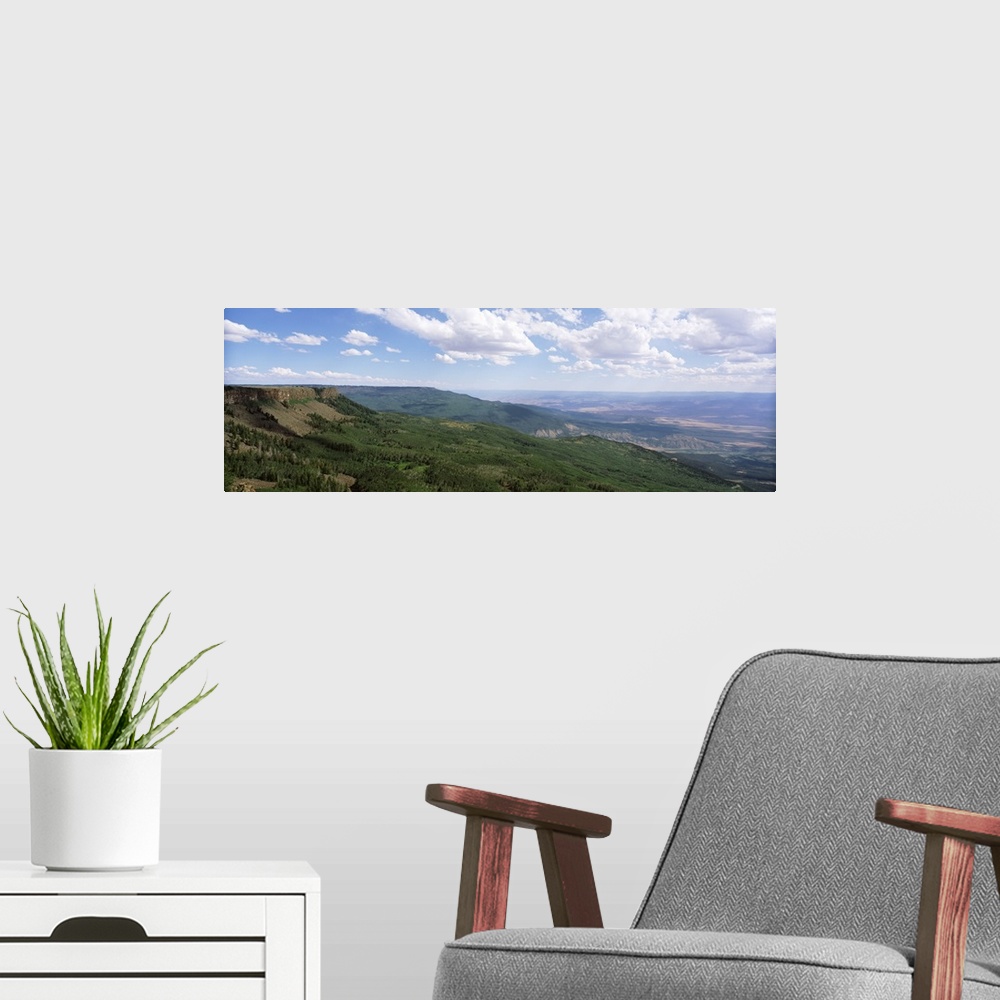 A modern room featuring Looking South from Lands end Grand Mesa National Forest Colorado