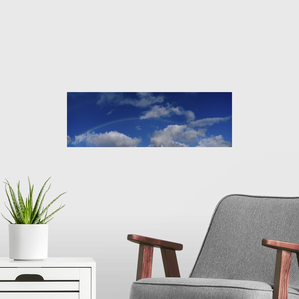 A modern room featuring Low angle view of clouds in the sky, Hawaii