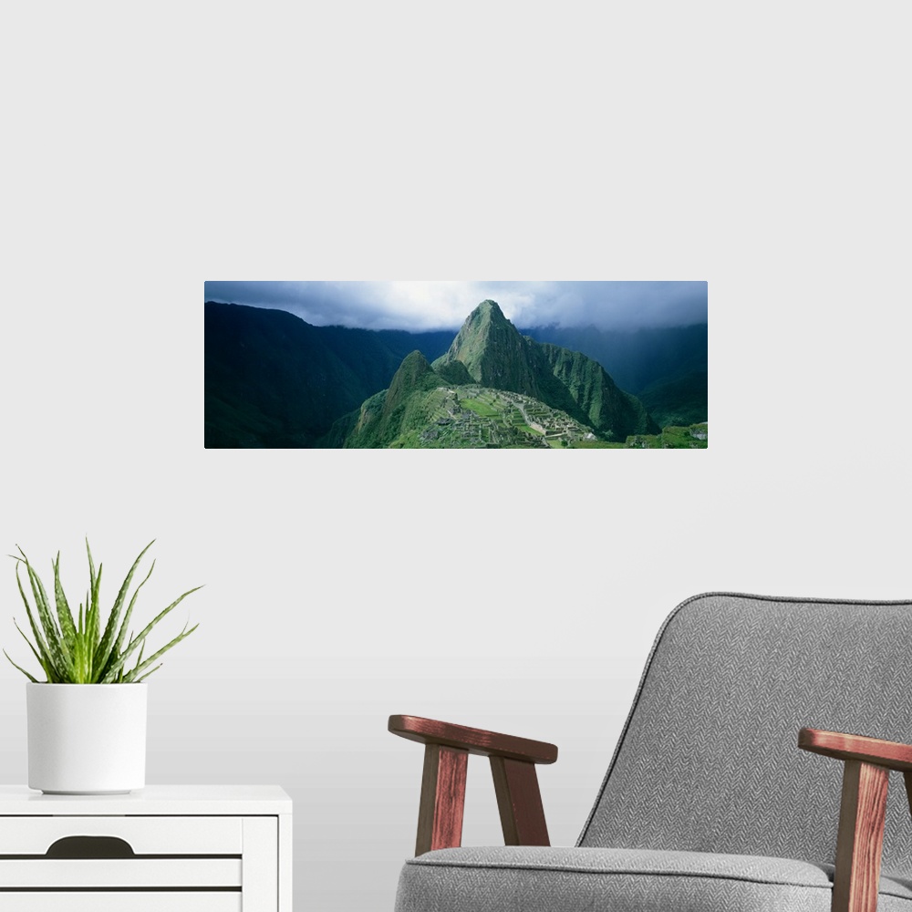 A modern room featuring Machu Picchu National Park Peru