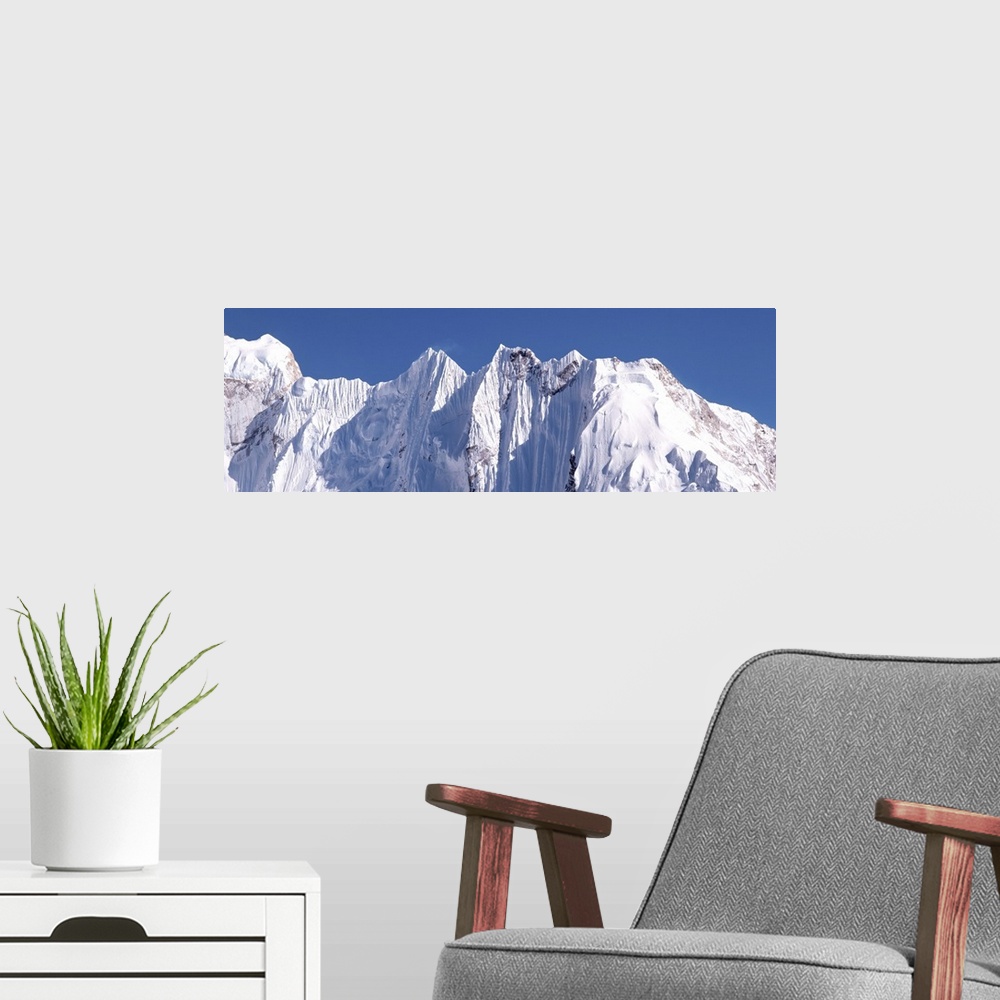 A modern room featuring Mountains Everest National Park Nepal