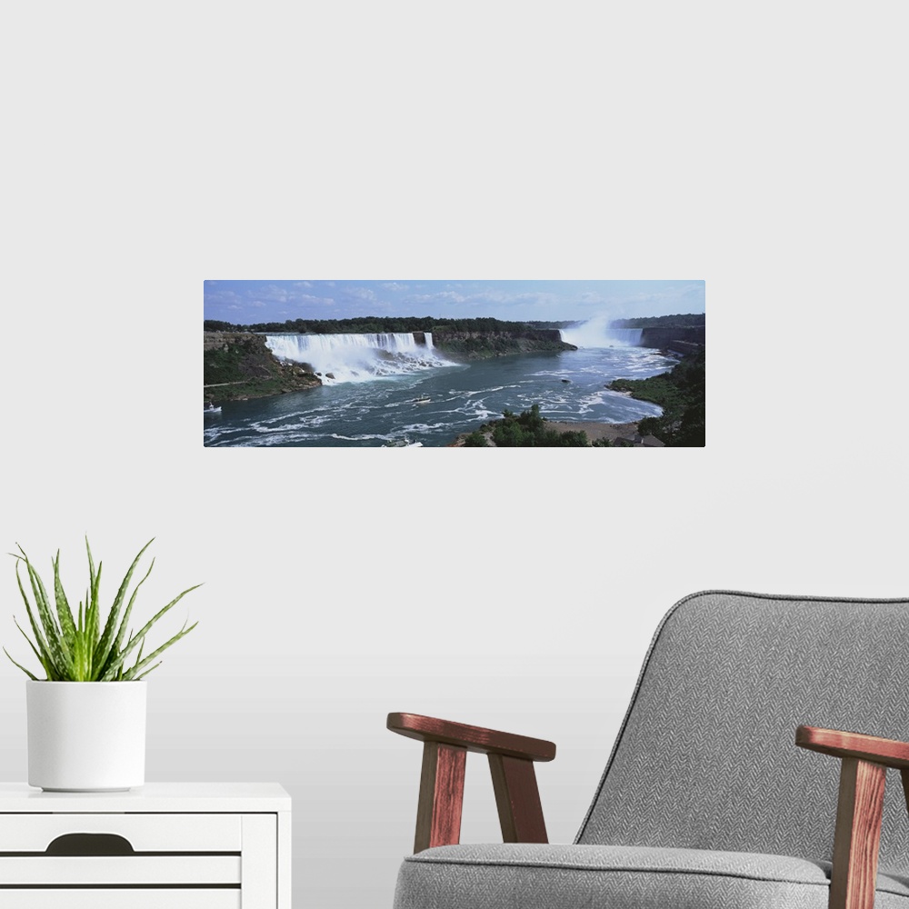 A modern room featuring Niagara Falls, Ontario Canada
