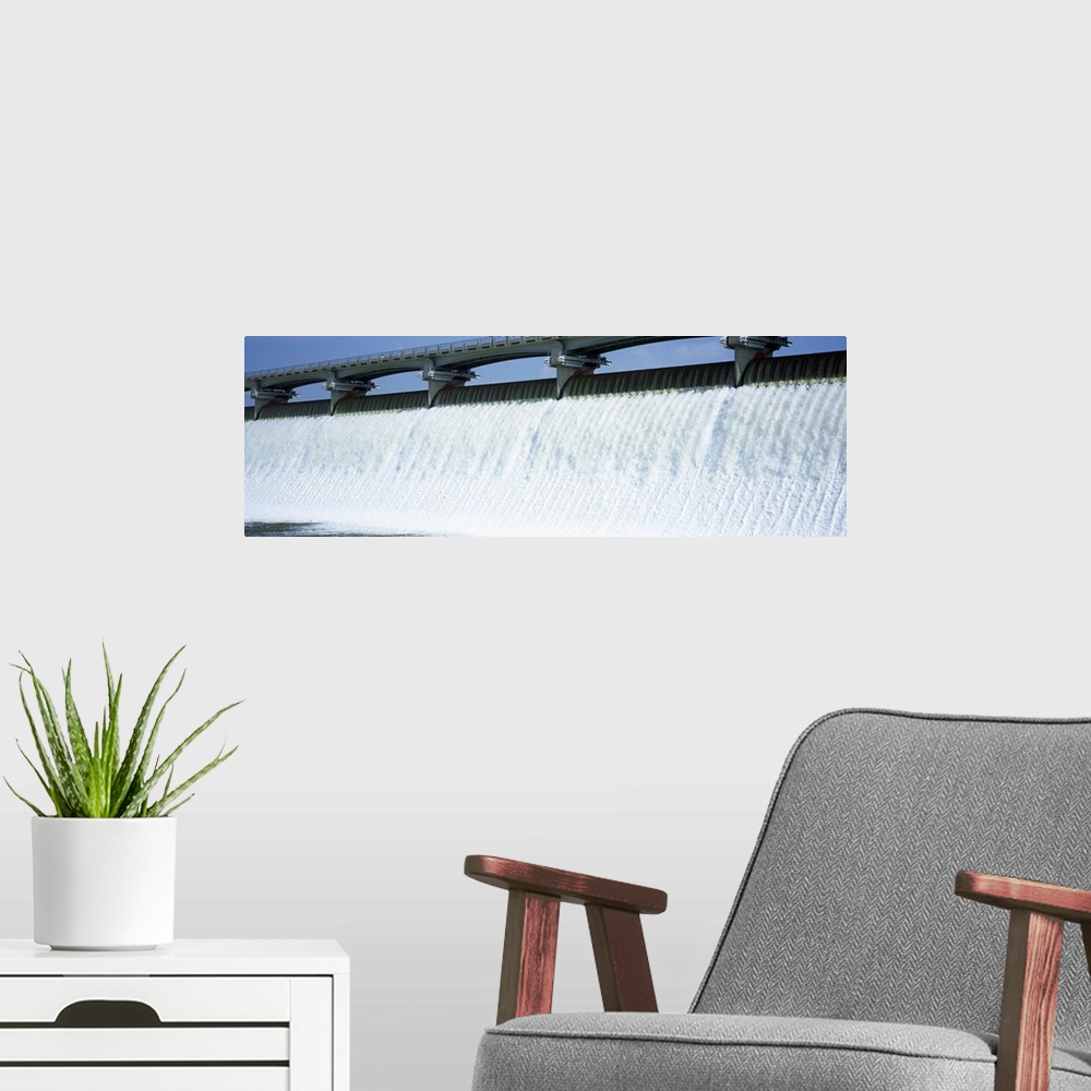 A modern room featuring Ohio, Columbus, Big Walnut Creek, Low angle view of a Dam