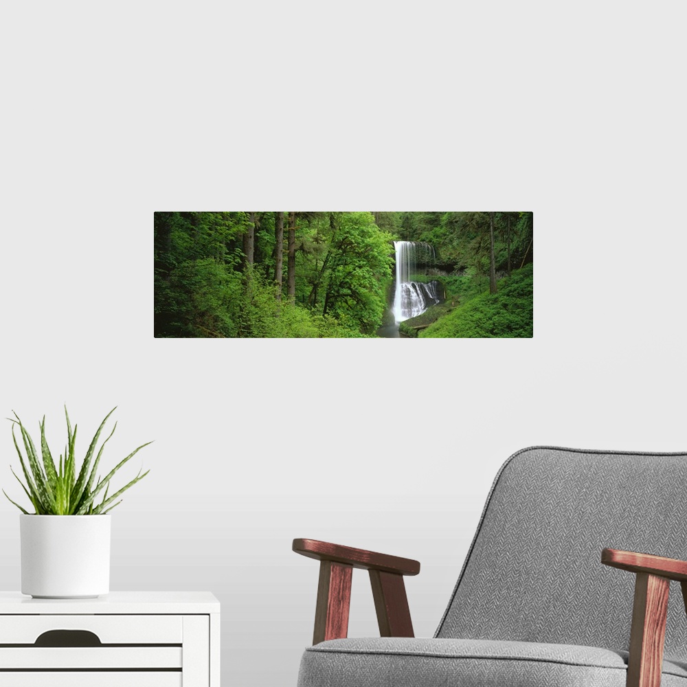 A modern room featuring Oregon, Silver Falls State Park