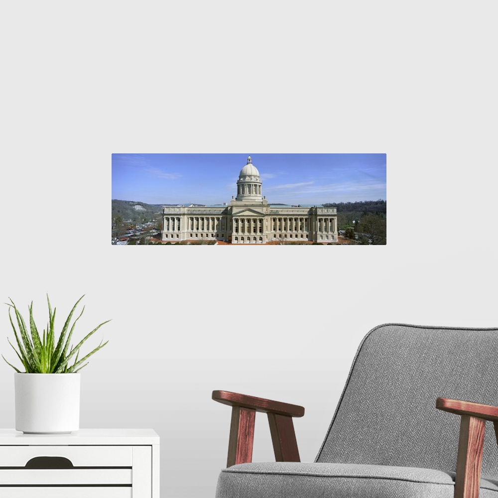A modern room featuring State Capitol of Kentucky, Frankfort