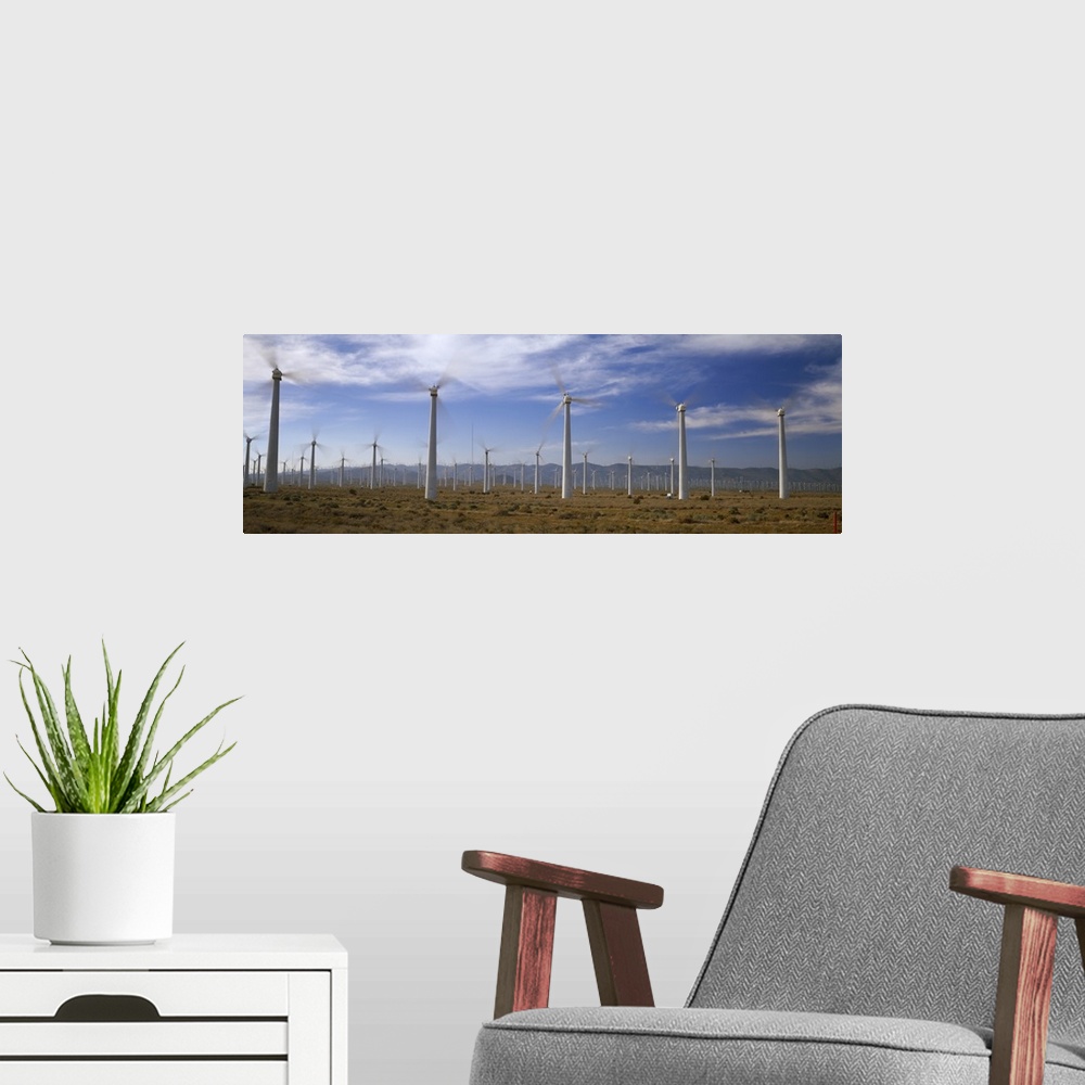 A modern room featuring Wind Generators Mojave CA