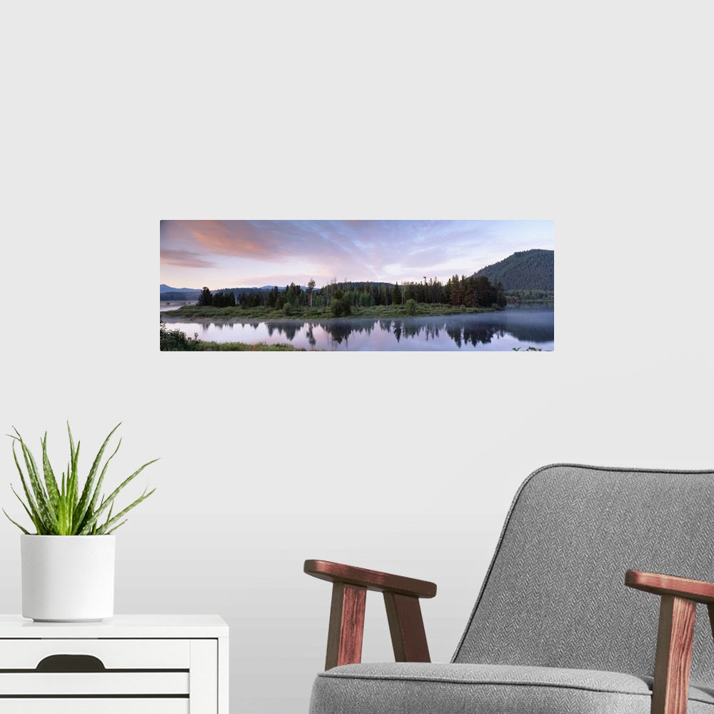 A modern room featuring Wyoming, Grand Teton Park, Ox Bow Bend