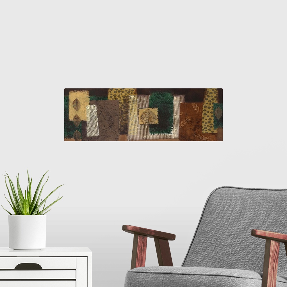 A modern room featuring Original Size: 36x24; acrylic/mixed media