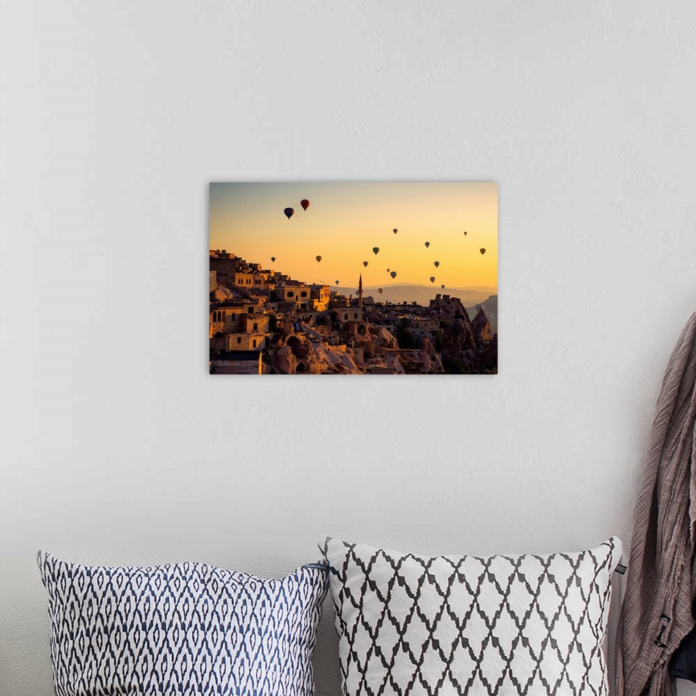 A bohemian room featuring Sunrise Over Cappadocia