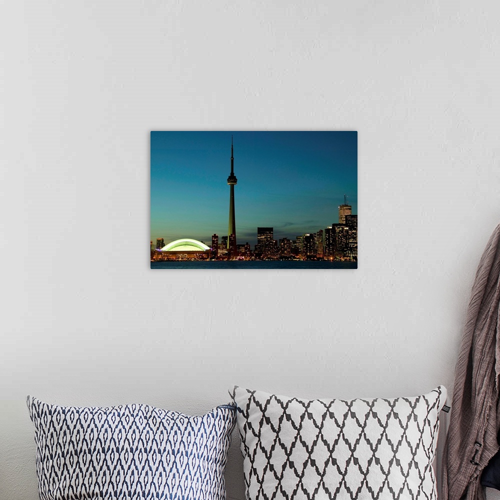 A bohemian room featuring Toronto Skyline, Ontario, Canada