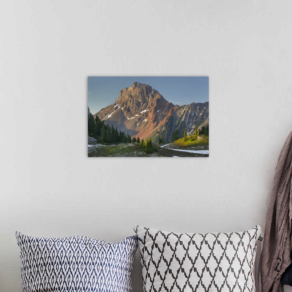 A bohemian room featuring American Border Peak, North Cascades, Washington State