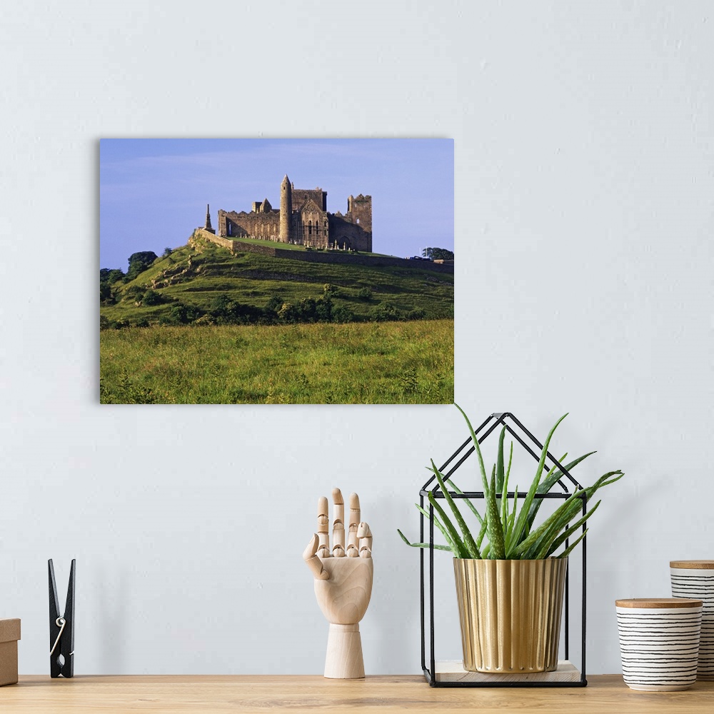 A bohemian room featuring Europe, Ireland. Rock of Cashel medieval castle.