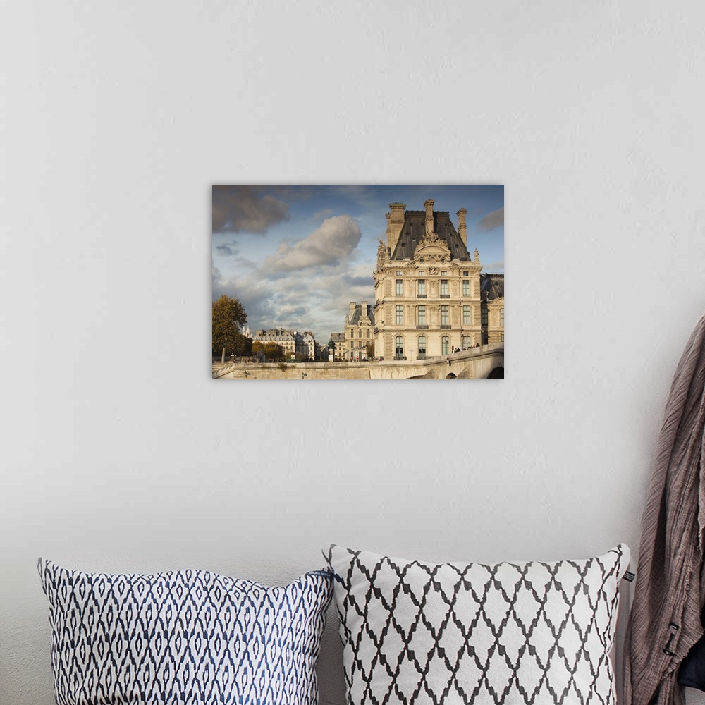 A bohemian room featuring France, Paris, Musee Du Louvre Building In Autumn
