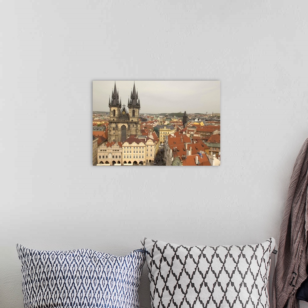 A bohemian room featuring "Mother of God in front of Tyn", Czech Republic, prague