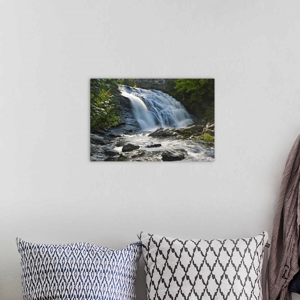 A bohemian room featuring Canada, New Brunswick, Fundy National Park, Laverty Falls, Bay of Fundy, Fundy Bay
