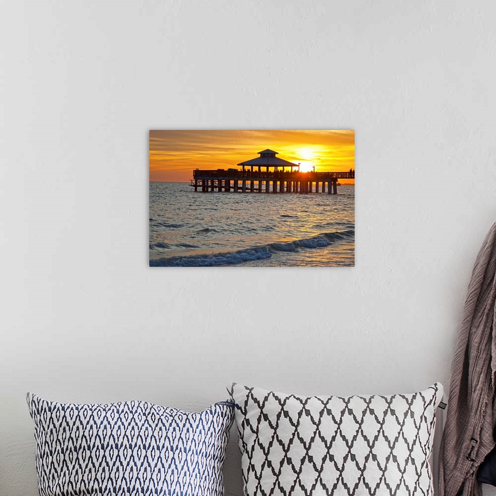 A bohemian room featuring Florida, Fort Myers Beach, Estero Island, Fort Myers Beach Fishing Pier