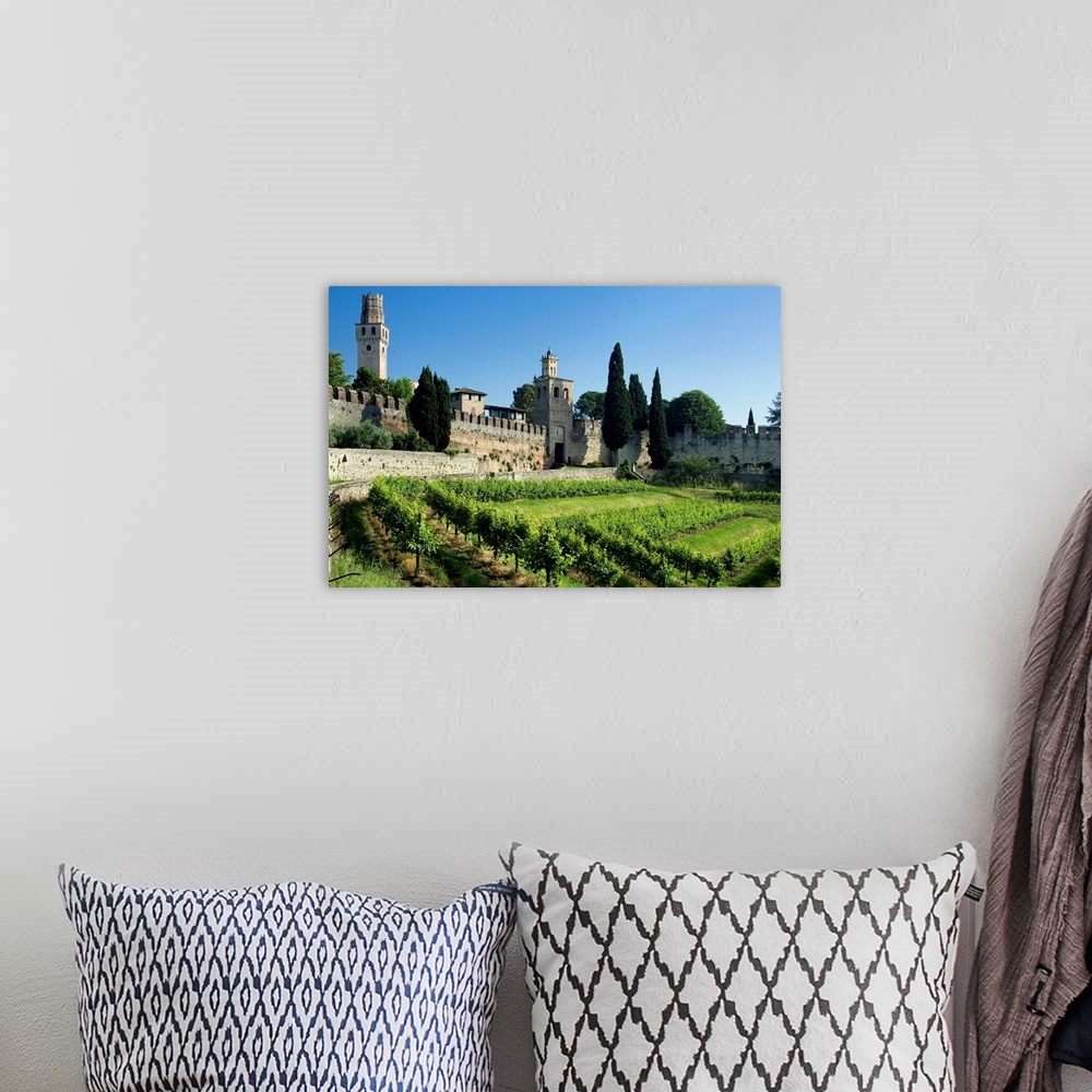 A bohemian room featuring Italy, Veneto, Susegana, San Salvatore castle