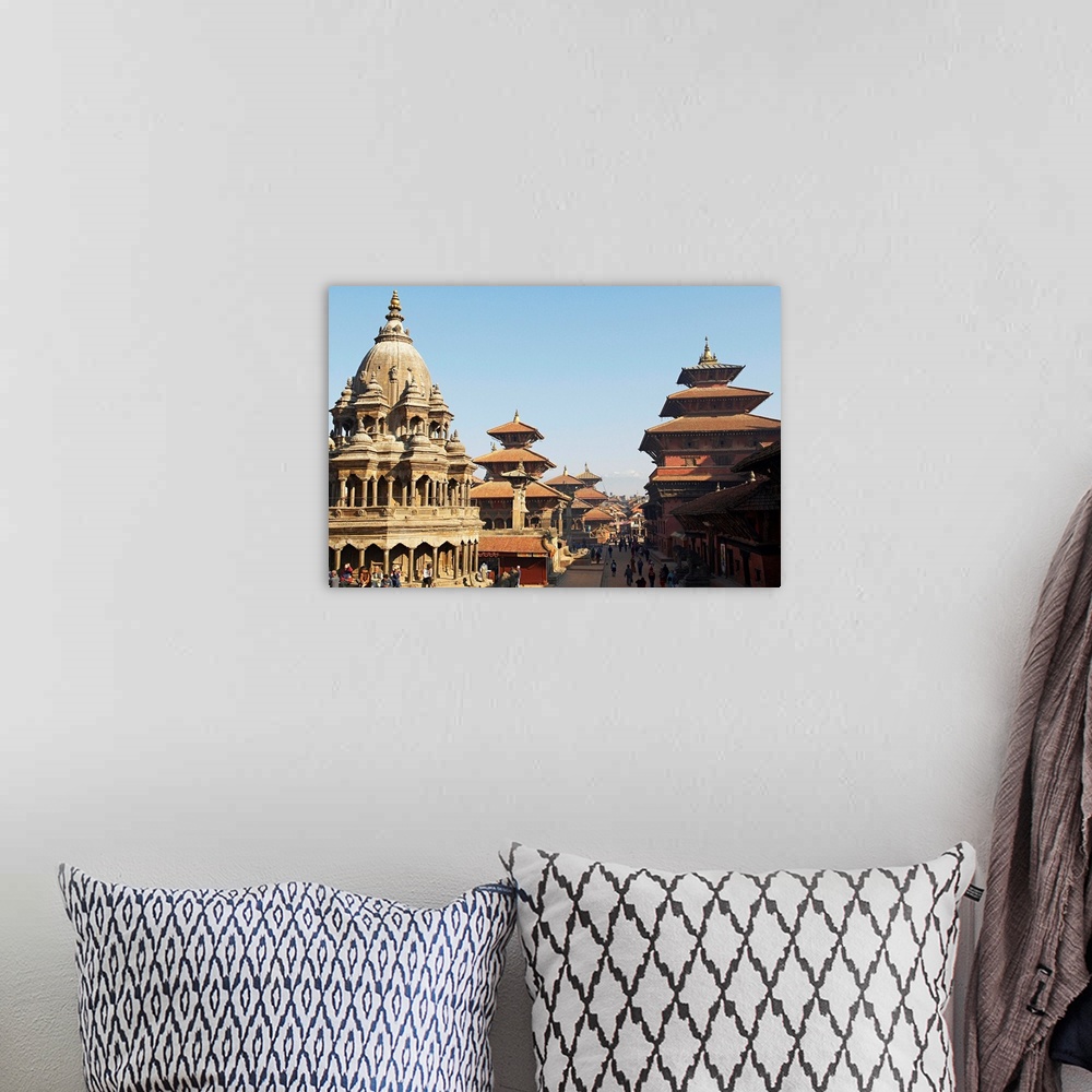 A bohemian room featuring Nepal, Central, Patan, Lalitpur, Durbar Square