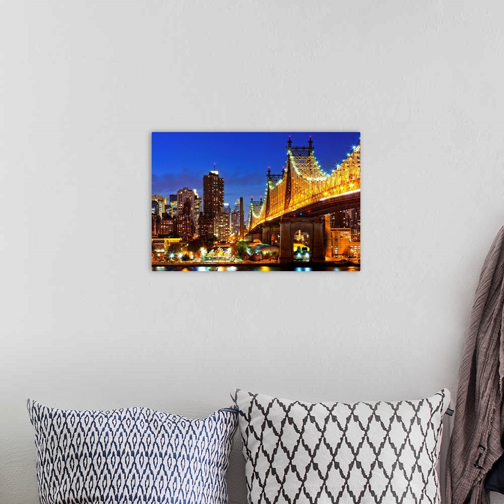 A bohemian room featuring New York, New York City, Ed Koch Queensboro Bridge