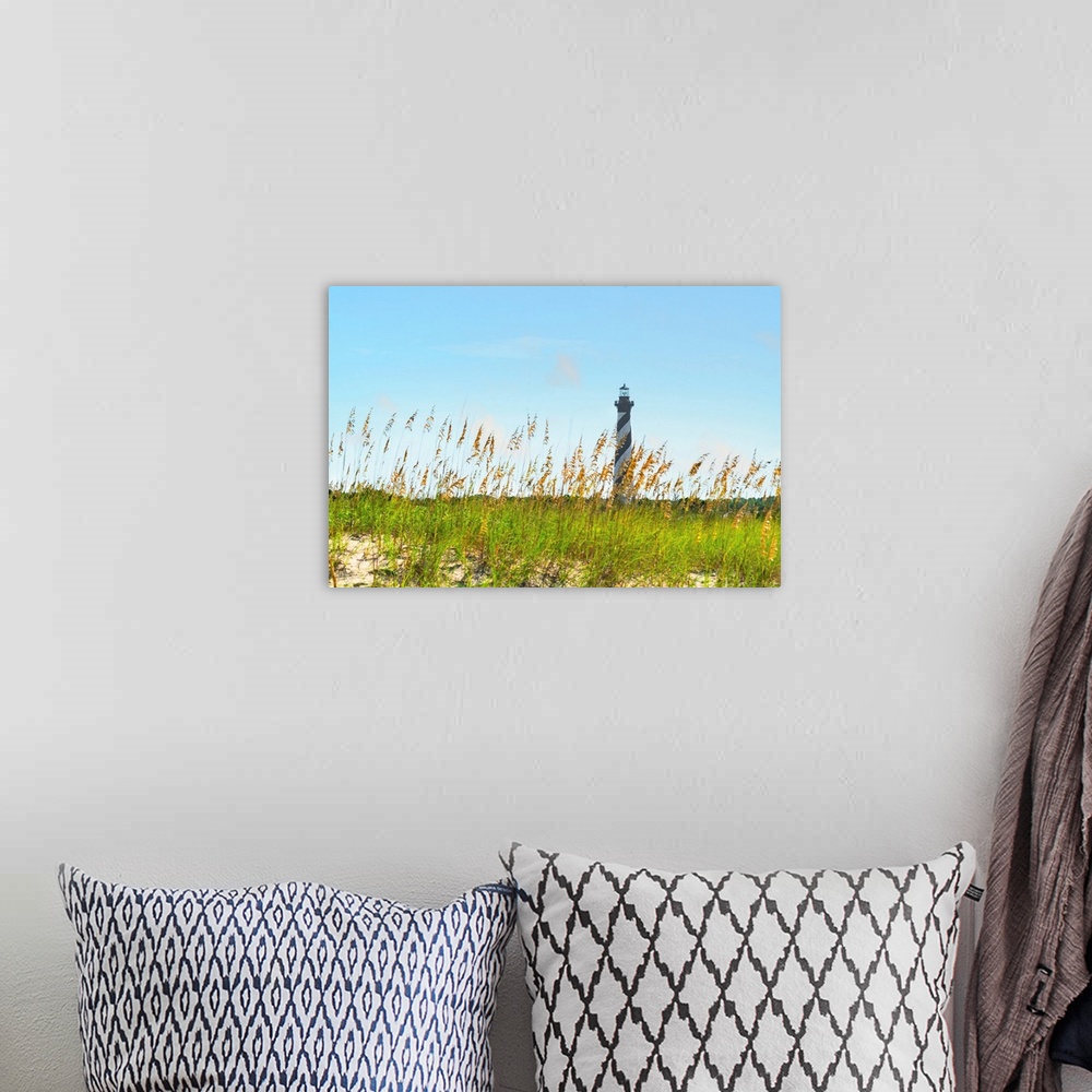 A bohemian room featuring North Carolina, Outer Banks, Cape Hatteras National Seashore, Cape Hatteras Light.