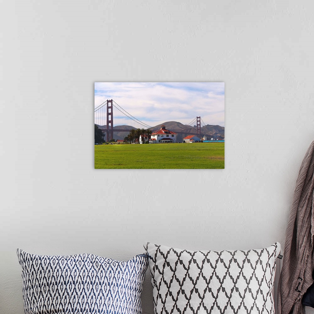 A bohemian room featuring San Francisco, Golden Gate Park