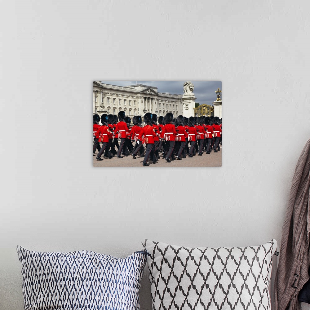 A bohemian room featuring UK, London, Trooping of the color parade at Buckingham Palace