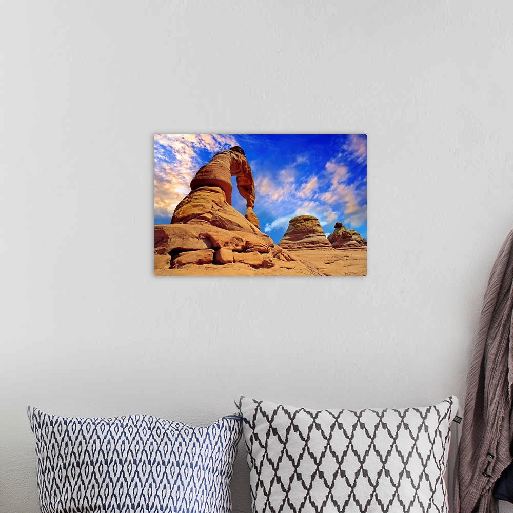 A bohemian room featuring Utah, Arches National Park, Delicate Arch