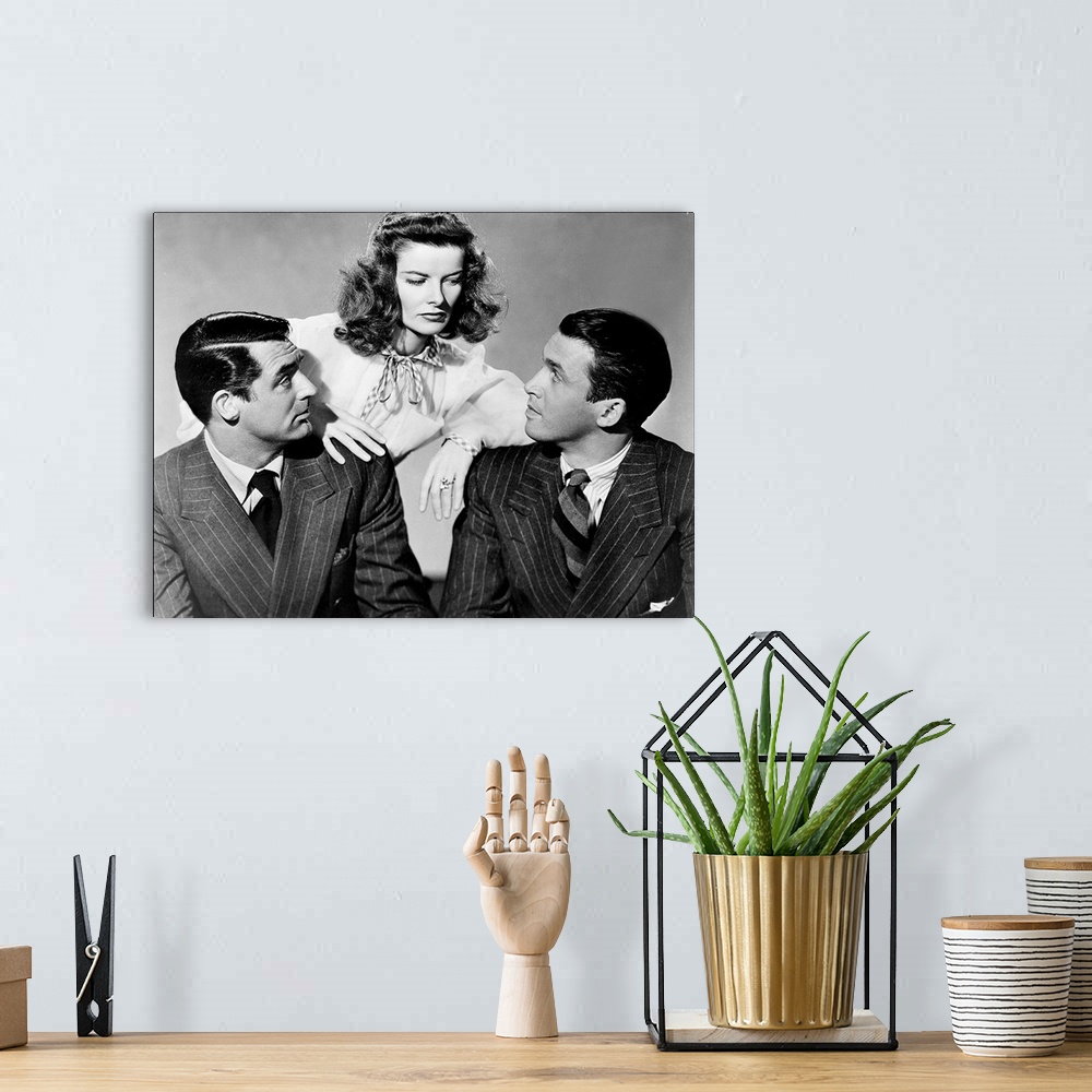 A bohemian room featuring THE PHILADELPHIA STORY, Cary Grant, Katharine Hepburn, James Stewart, 1940.