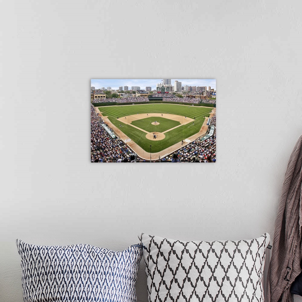 A bohemian room featuring At the Ballpark