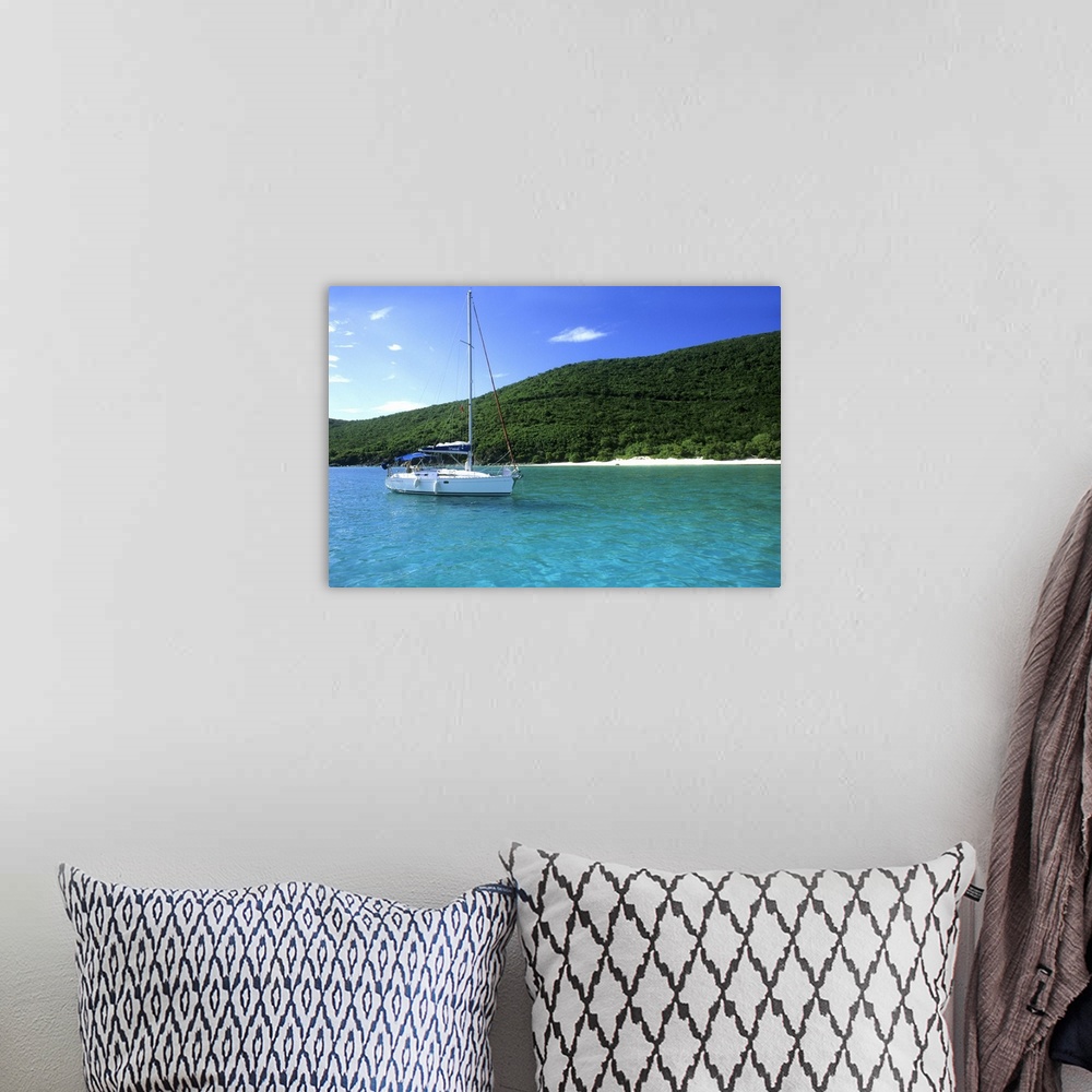 A bohemian room featuring White Bay, Jost Van Dyke, Jost Van Dyke, British Virgin Islands, Caribbean