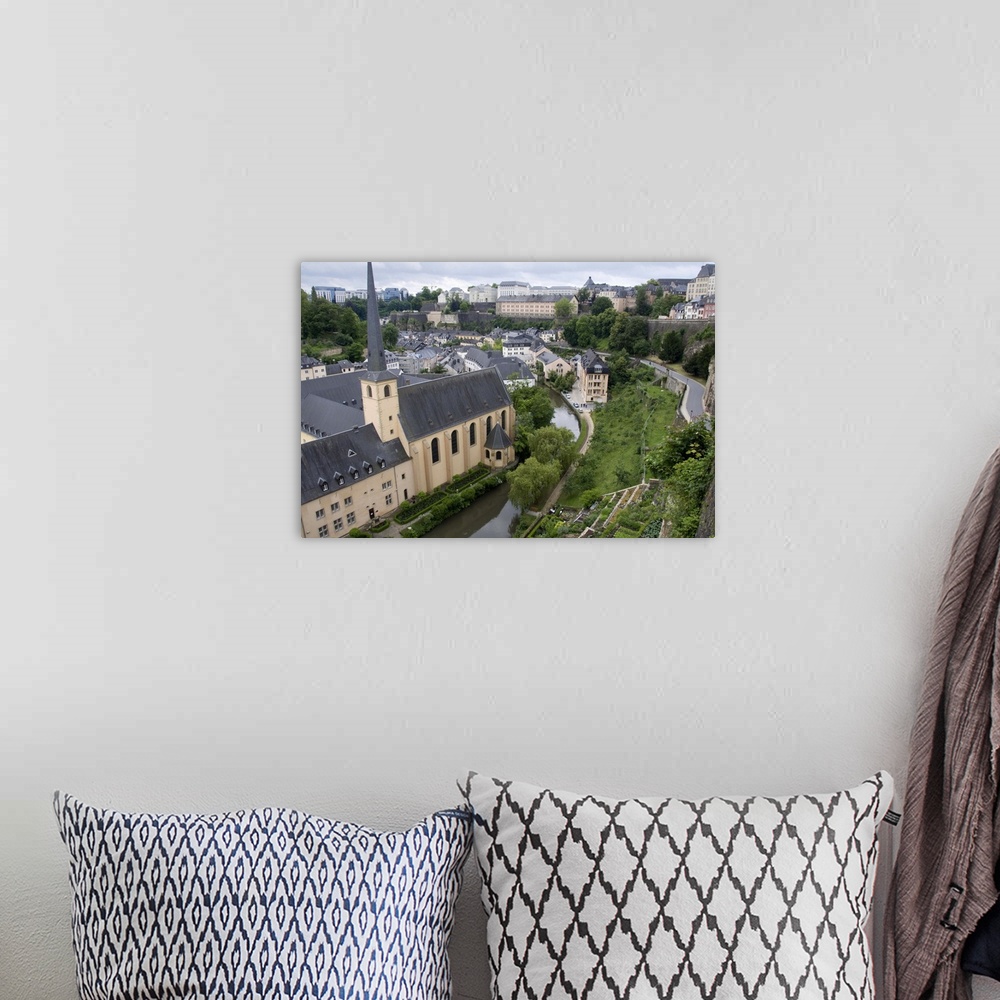 A bohemian room featuring Luxembourg City, Luxembourg