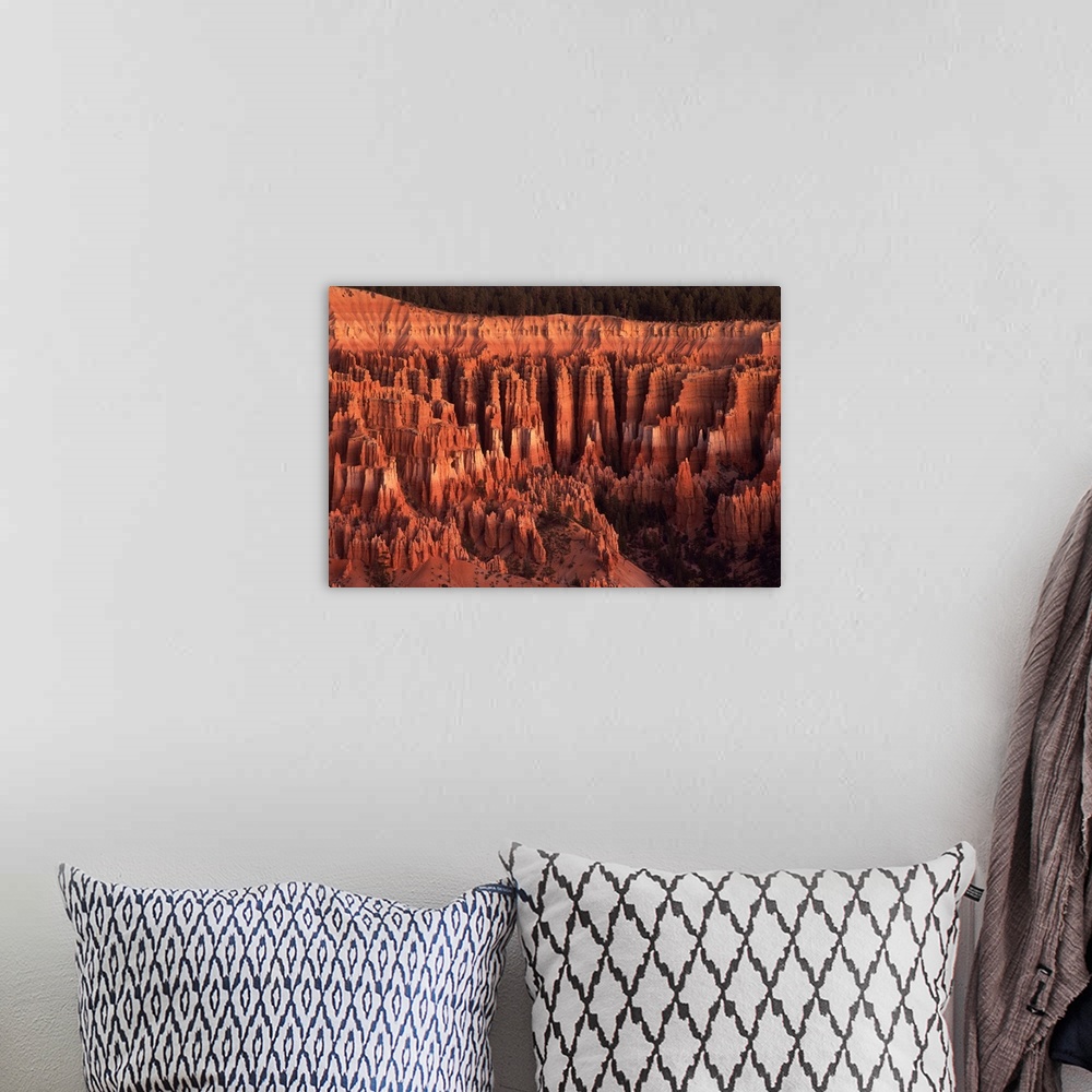 A bohemian room featuring Silent City at sunrise , Bryce Canyon National Park , Utah