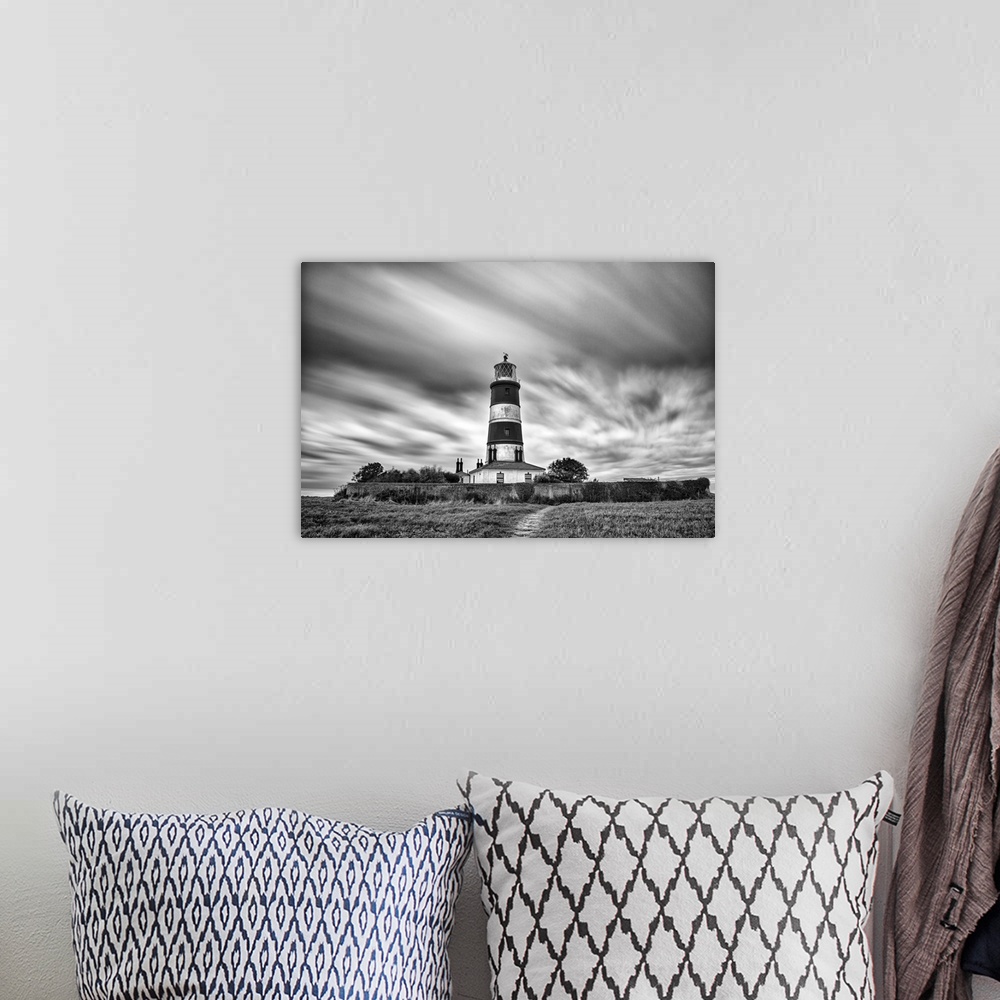 A bohemian room featuring Happisburgh Lighthouse, the oldest working light in East Anglia, Happisburgh, Norfolk, UK.