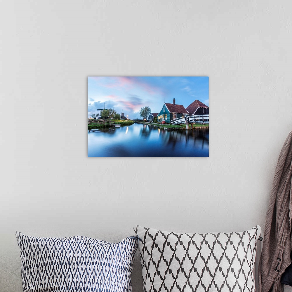 A bohemian room featuring Zaanse Schans, Netherlands, Europe.