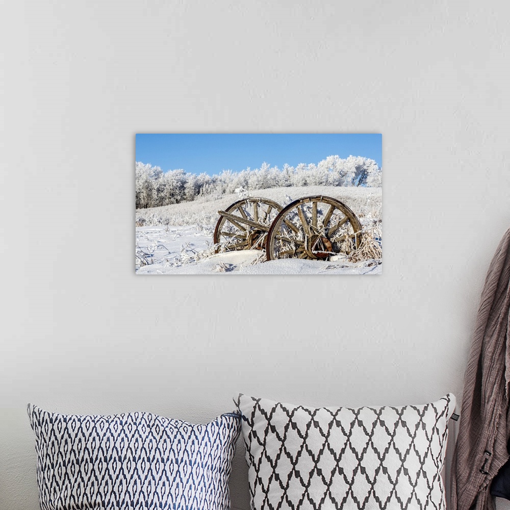 A bohemian room featuring Winter Stillness
