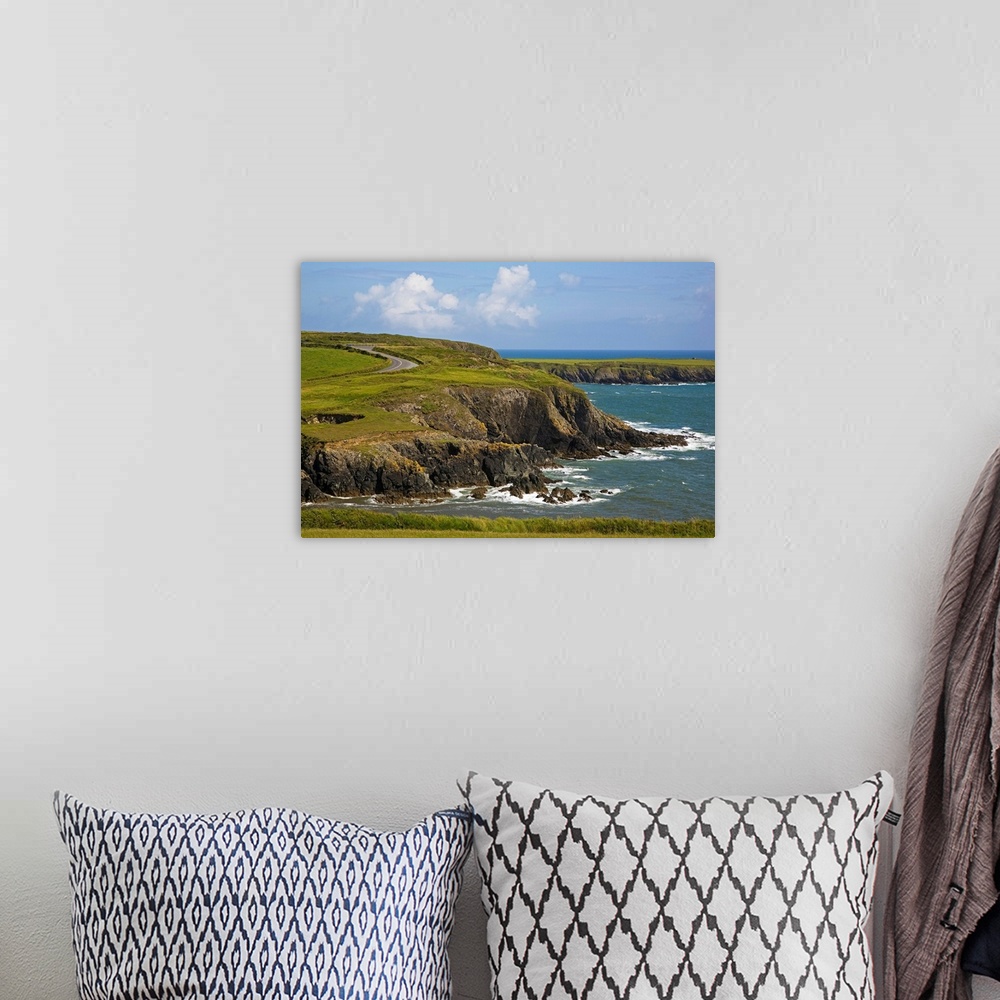 A bohemian room featuring Dunabrattin Head, The Copper Coast, County Waterford, Ireland