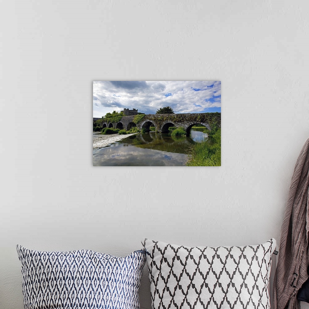 A bohemian room featuring The 13 Arch Bridge over the River Funshion, Glanworth, County Cork, Ireland