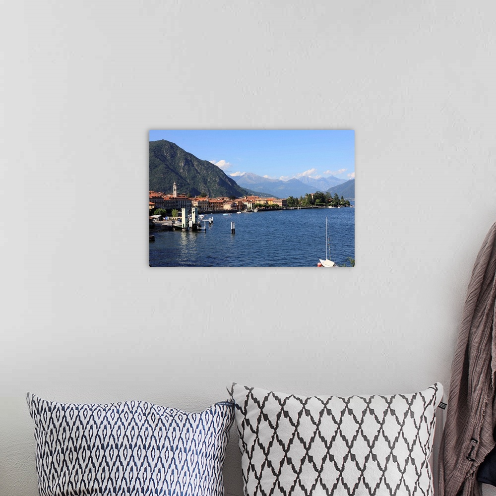 A bohemian room featuring Cernobbio, Lake Como, Italian Lakes, Lombardy, Italy