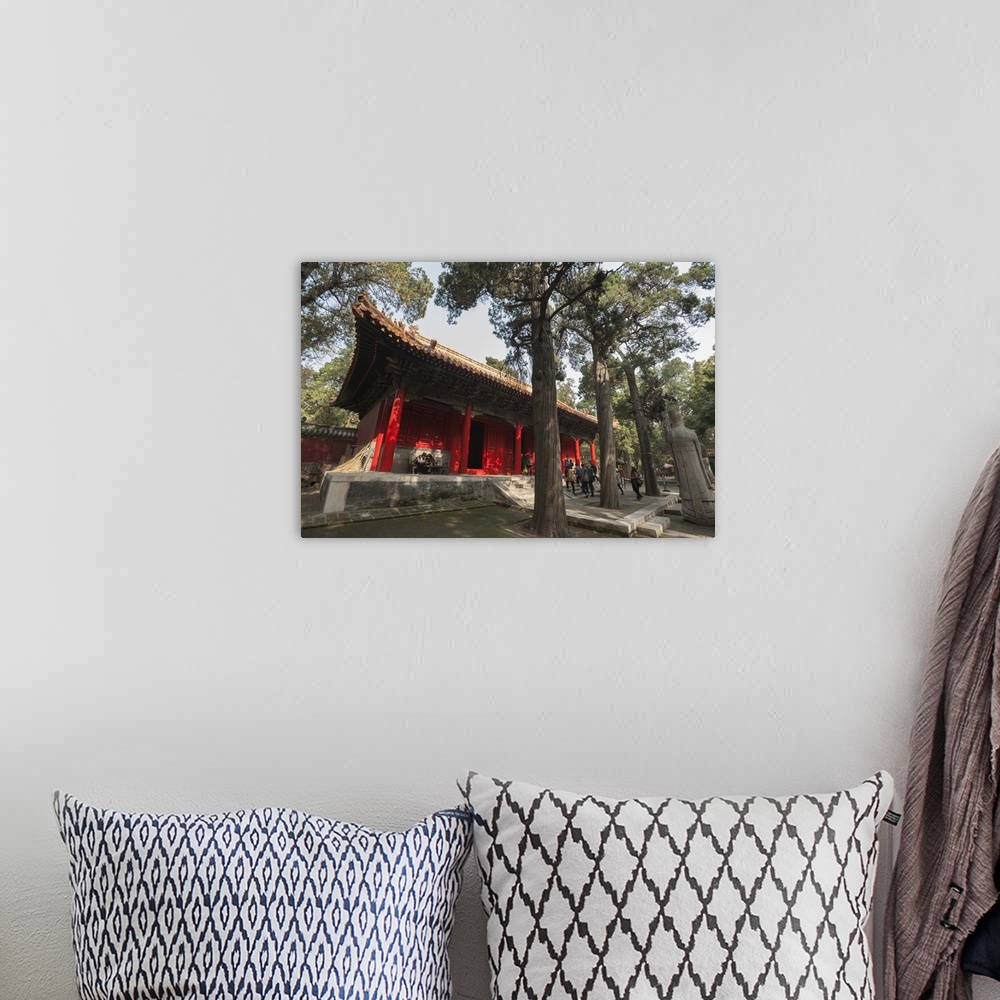 A bohemian room featuring Confucius Forest and Cemetery, Qufu, Shandong province, China