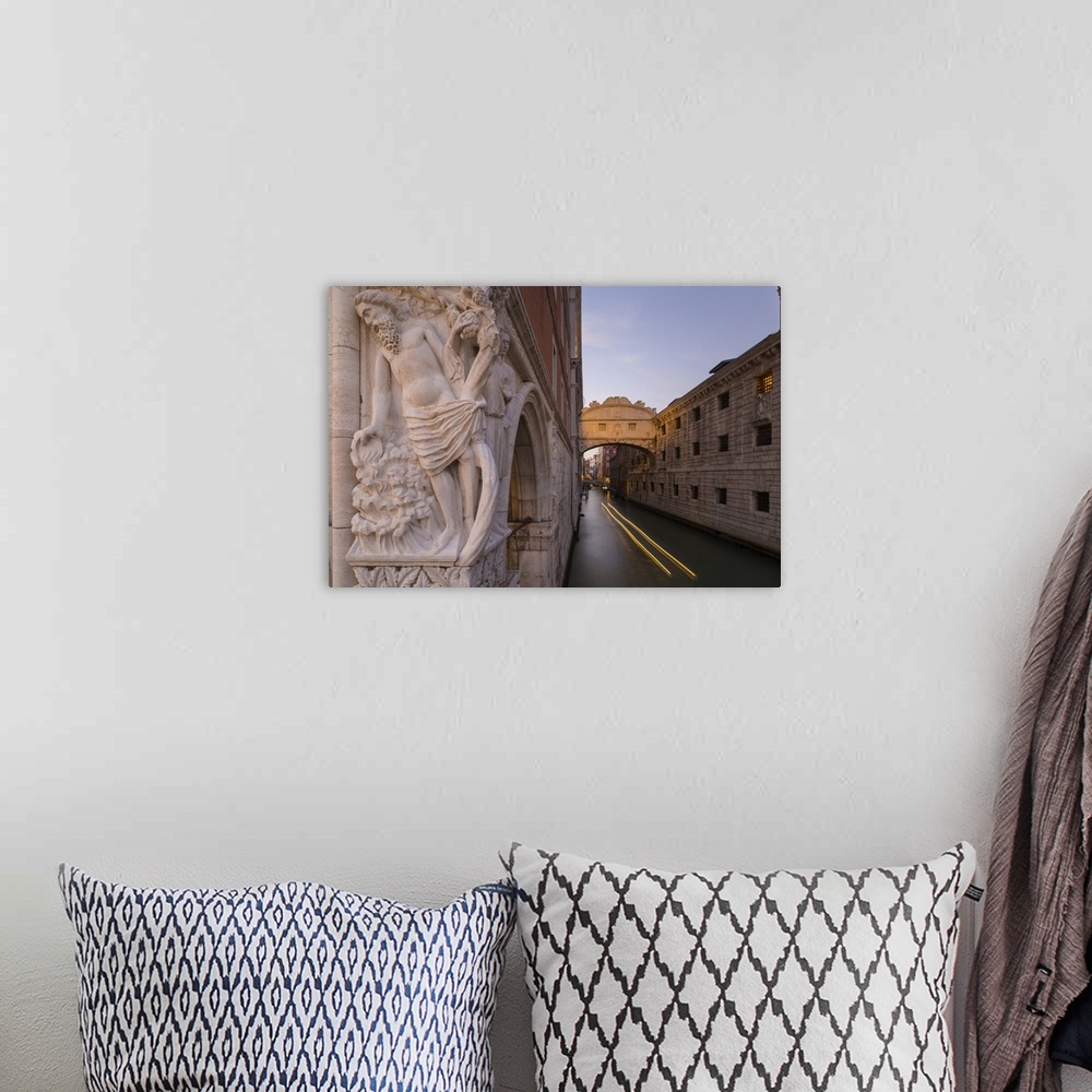 A bohemian room featuring Doge's Palace, Bridge of Sighs and gondola, Piazza San Marco, Venice, UNESCO World Heritage Site,...