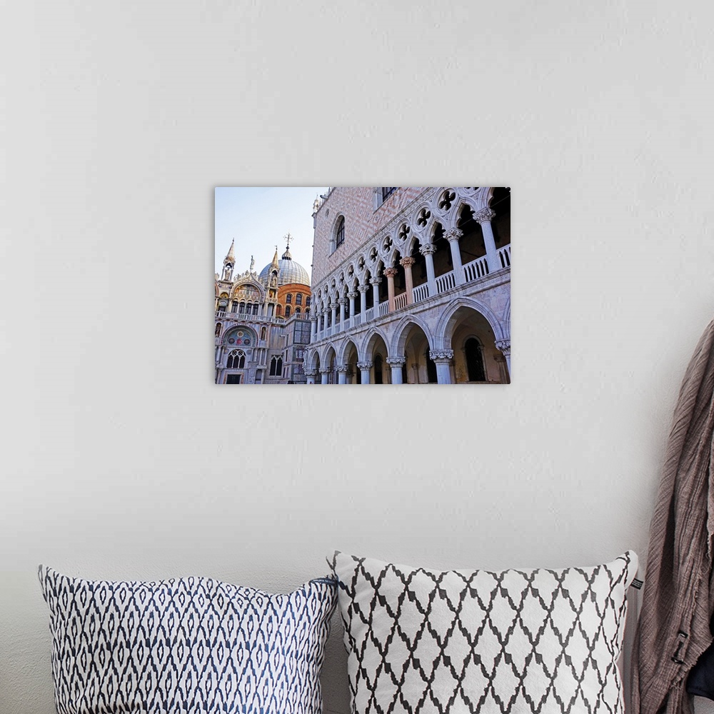 A bohemian room featuring Doge's Palace, Venice, Veneto, Italy