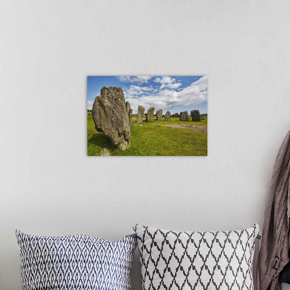 A bohemian room featuring Drombeg stone circle, near Clonakilty, County Cork, Munster, Republic of Ireland