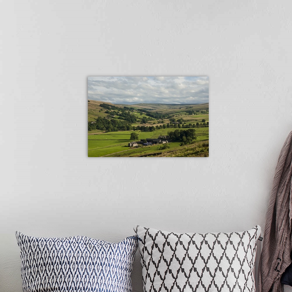 A bohemian room featuring Farming country, Lower Pennines, Northumberland, England, United Kingdom, Europe
