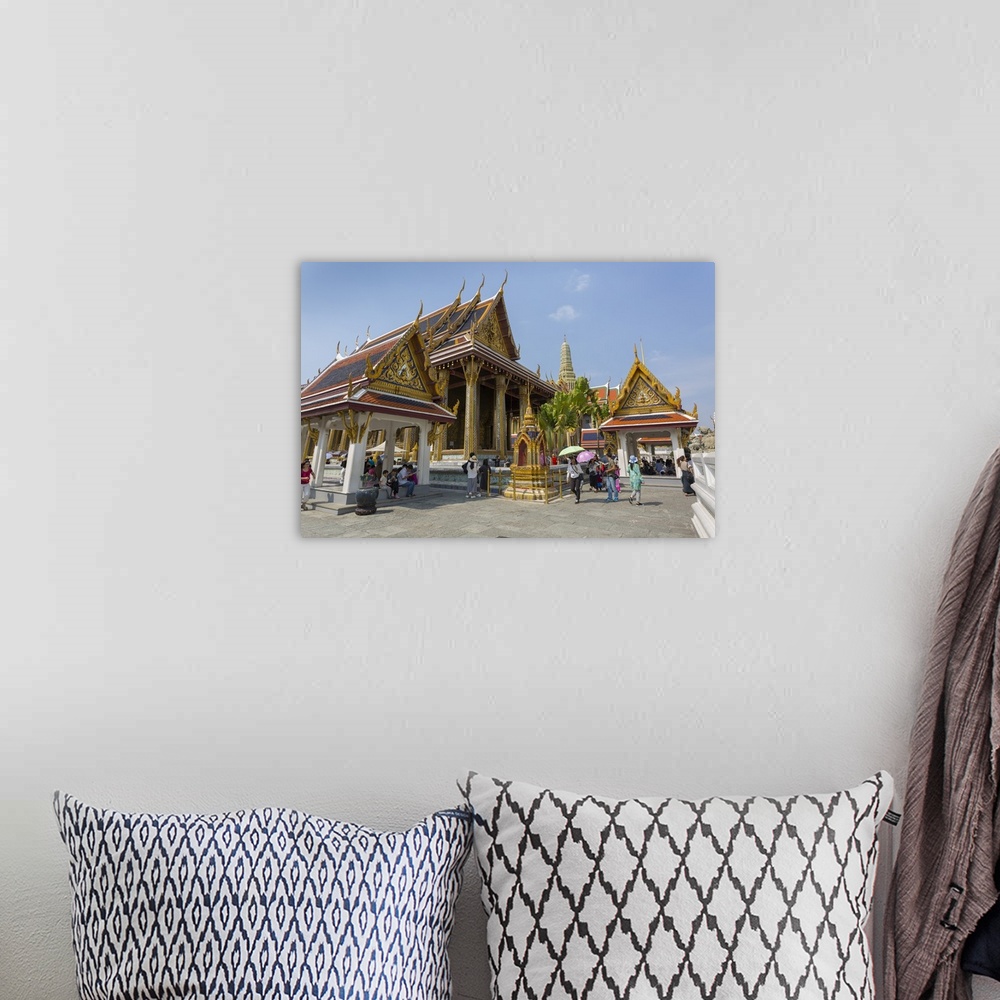 A bohemian room featuring Grand Palace Complex, Bangkok, Thailand, Southeast Asia