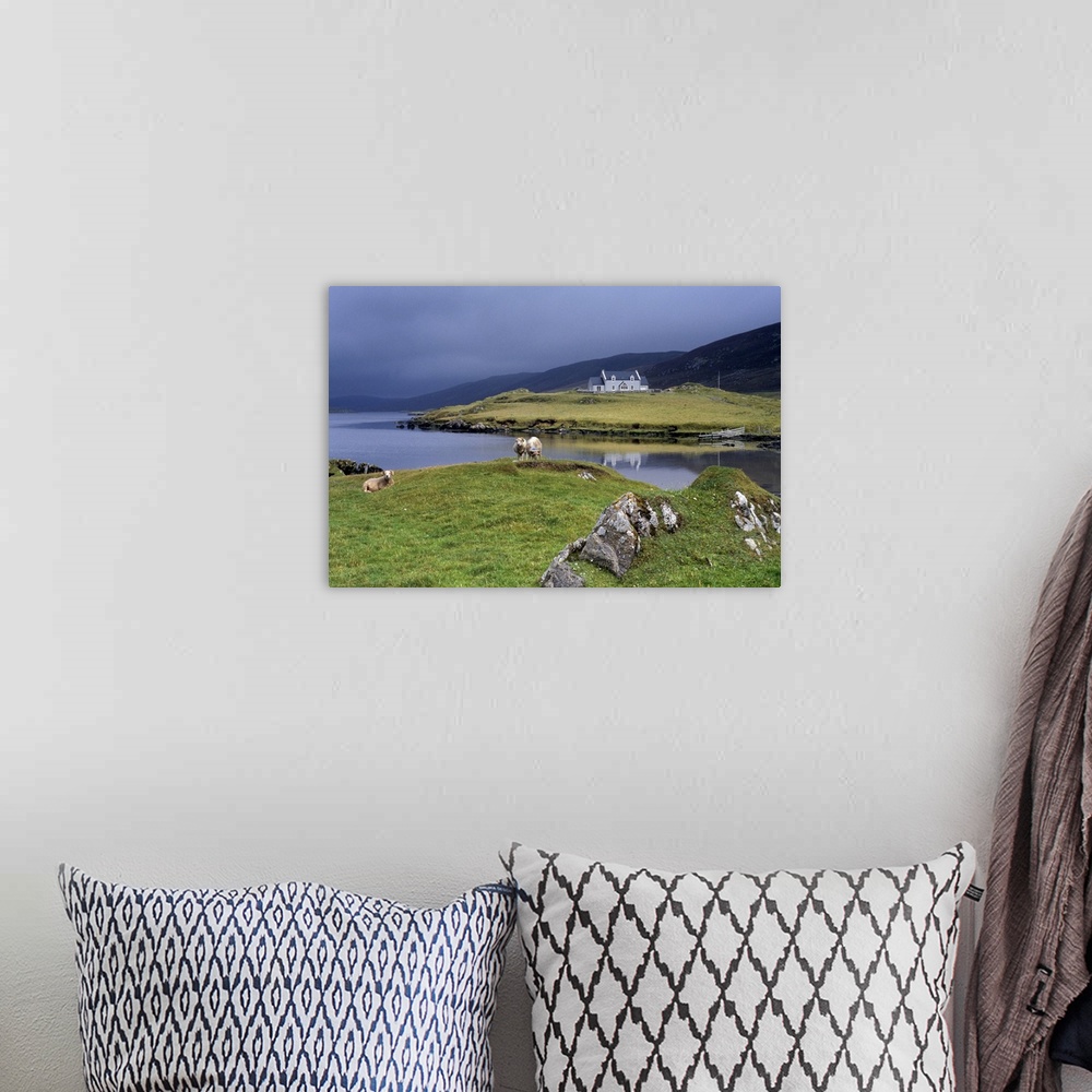 A bohemian room featuring Hogaland, Whiteness, Mainland, Shetland Islands, Scotland, United Kingdom