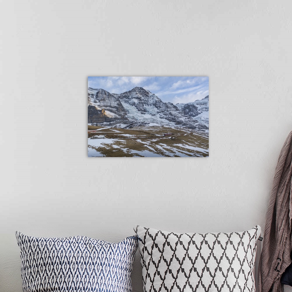 A bohemian room featuring Kleine Scheidegg, Jungfrau region, Bernese Oberland, Swiss Alps, Switzerland, Europe