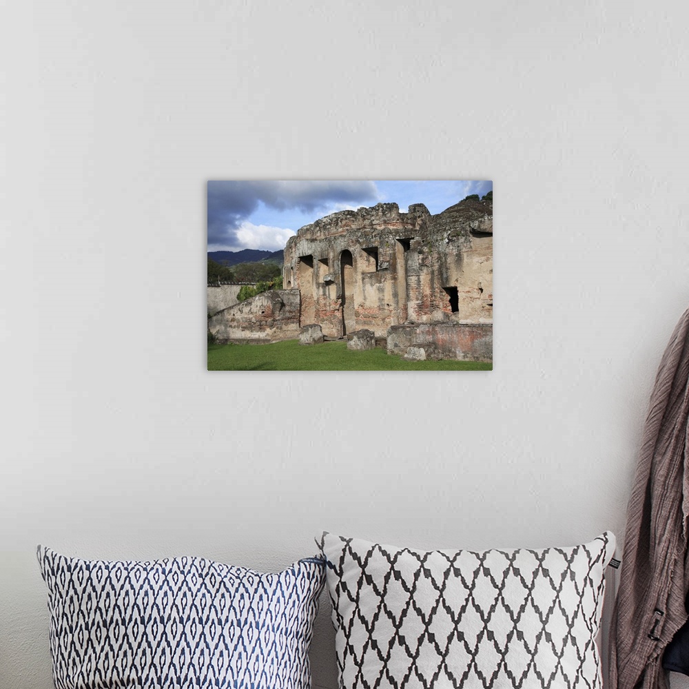 A bohemian room featuring Las Capuchinas, Convent Ruins, Antigua, Guatemala