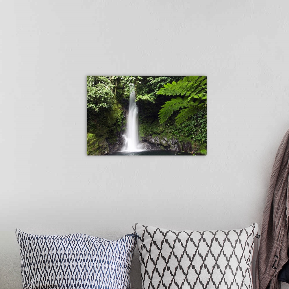 A bohemian room featuring Malabsay Waterfall, Mount Isarog National Park, Bicol, Luzon, Philippines